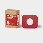 Portable Wipes Case Persimmon & Snow